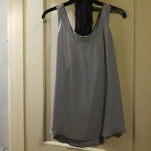 Gray express brand top size L